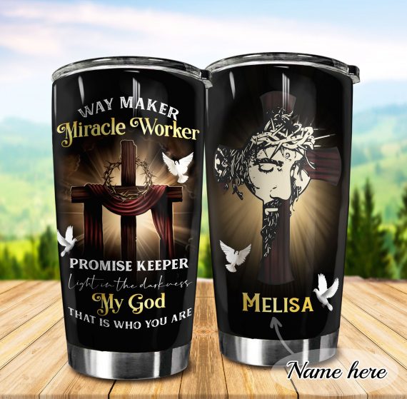 God Way Maker Personalized Tumbler L &hellip;