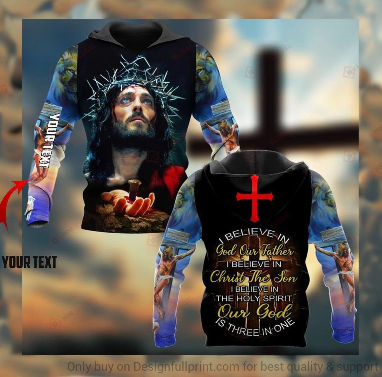 Gift For Christian Jesus Hoodie Beli &hellip;