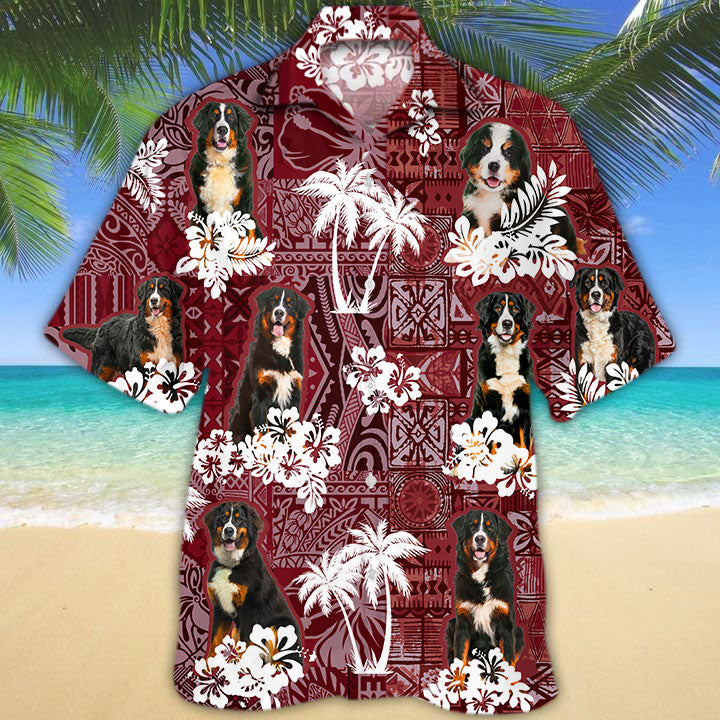 Bernese Mountain Hawaiian Shirt, Animal Hawaiian Shirt For Her Him, Hawaii Shirts