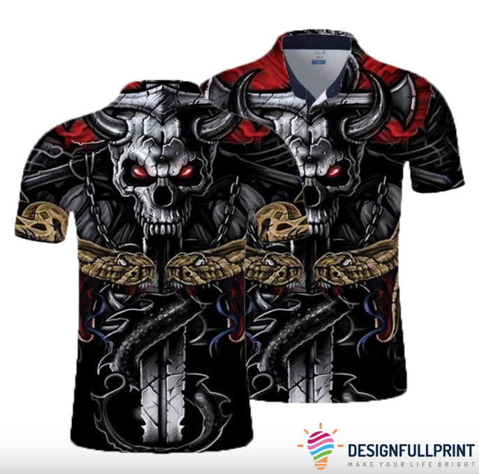 Skull Gift Satan Skull And The Golde &hellip;
