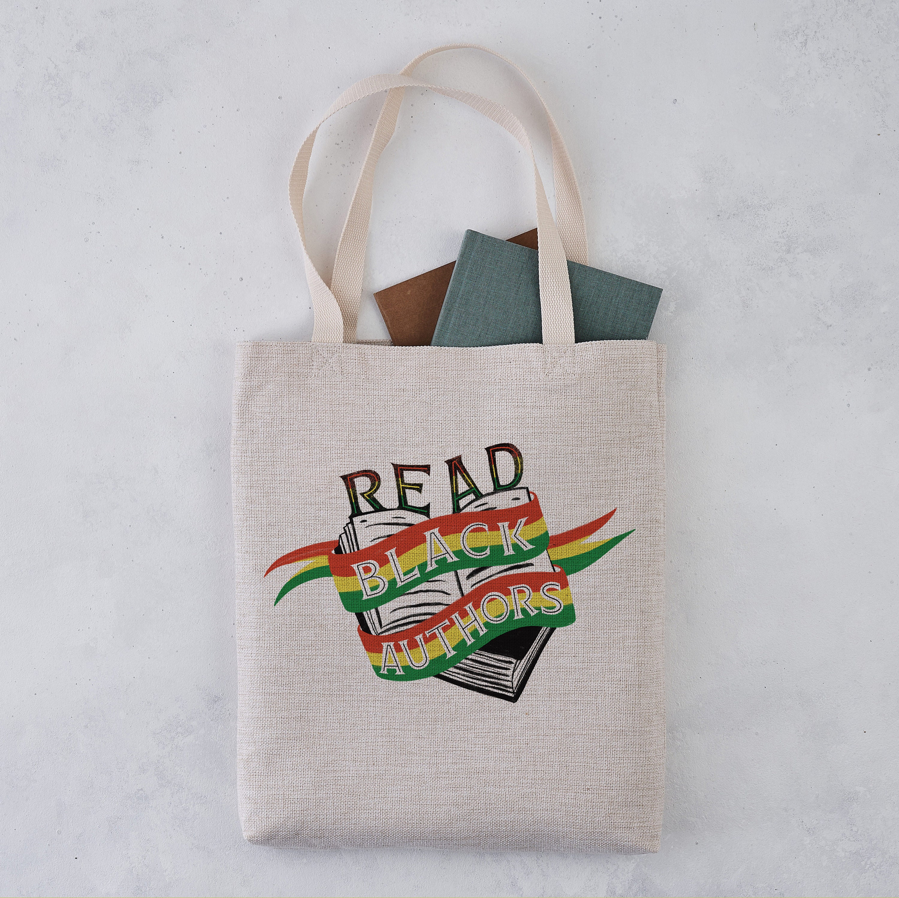 Read Black Authors Tote Bag, Literary Tote, Book Bag, Bookish Gifts, Black History Month