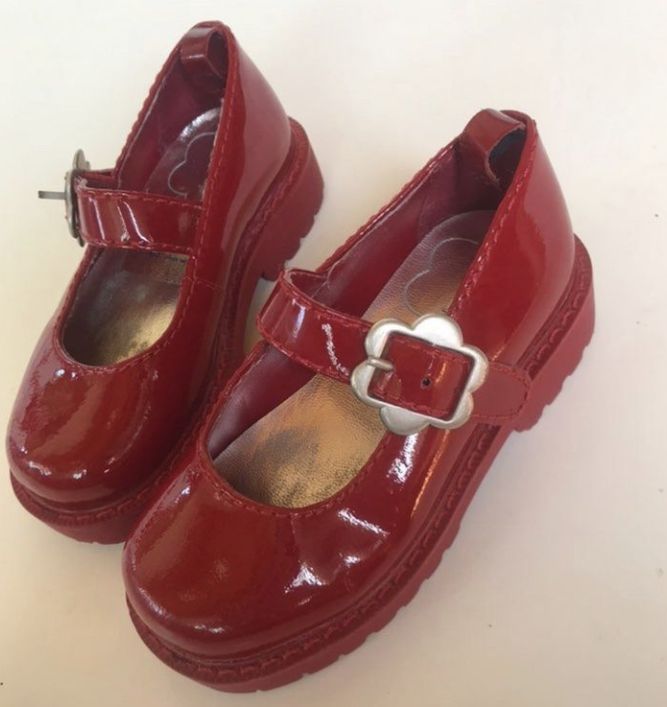Red Mary Jane Shoes