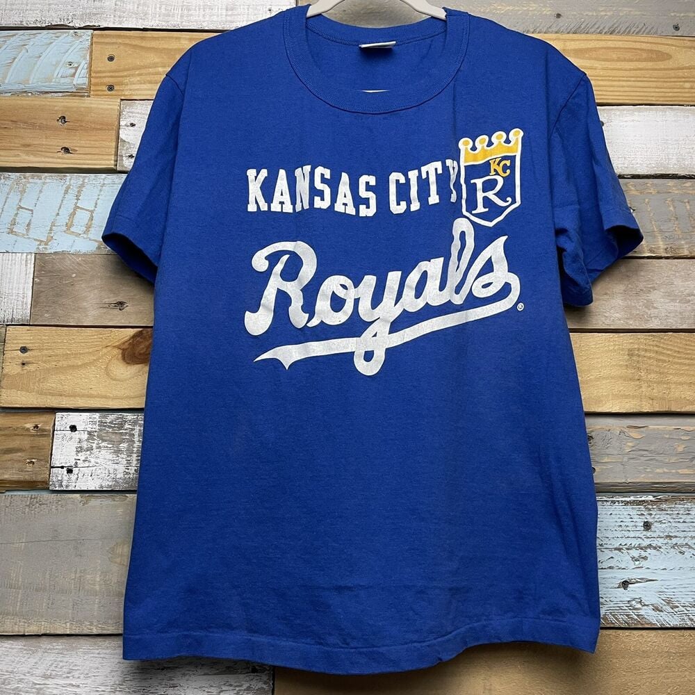 Vintage Kansas City Royals Baseball Starter Sports T Shirt Adult Usa