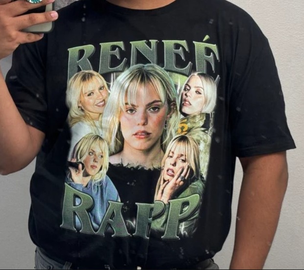 Renee Rapp Bootleg Design Tee Shirt Outfit