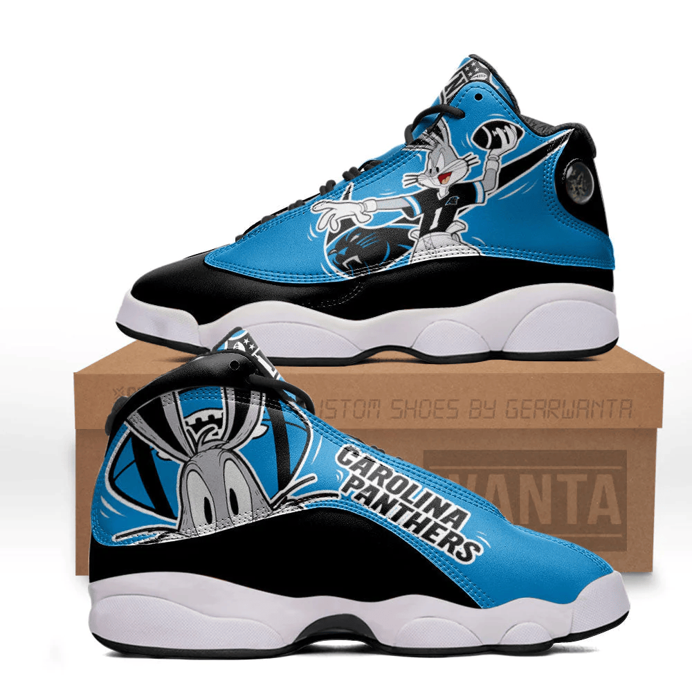 Carolina Panthers Air Jordan 13 Sneakers Custom Shoes JD13 V801