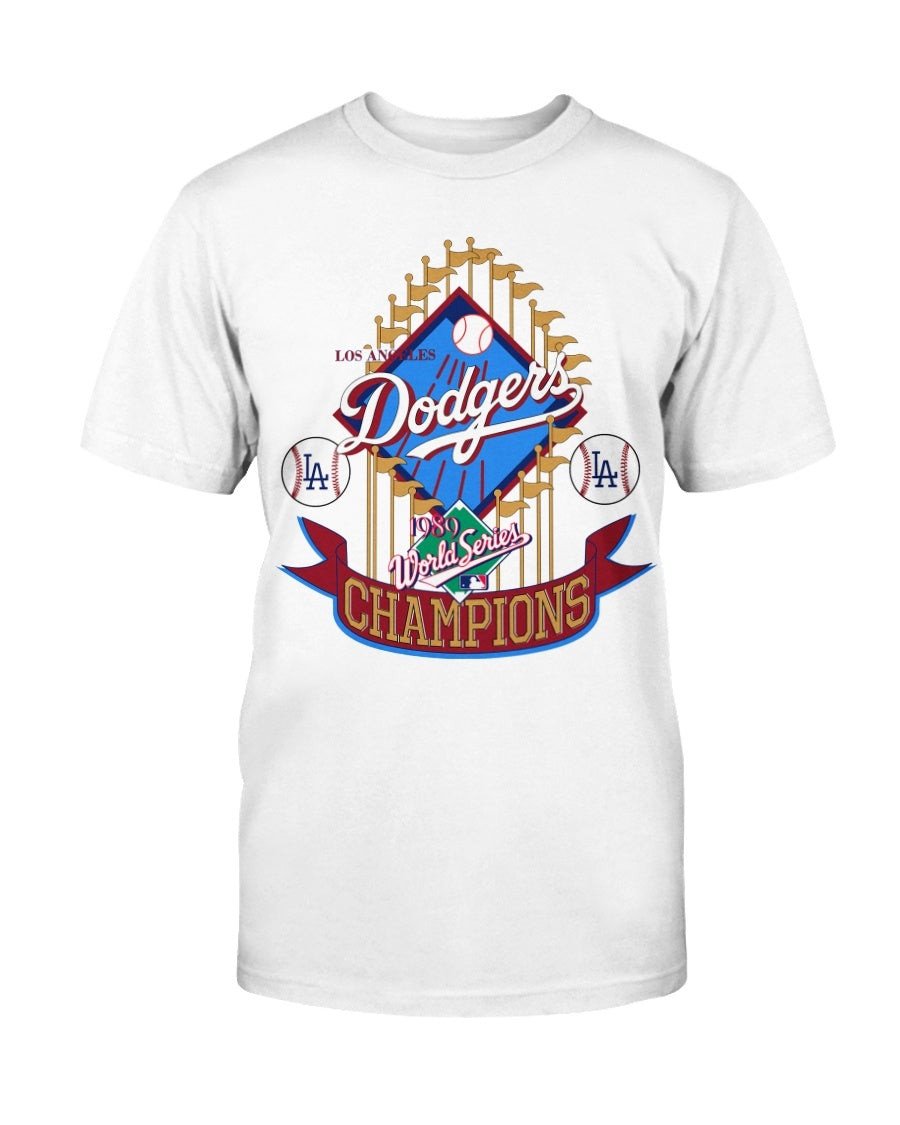 Vintage 1988 Los Angeles Dodgers World Series T Shirt 082821