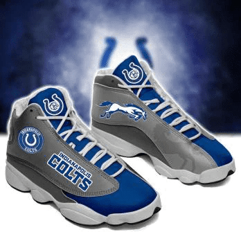 Indianapolis Colts Air Jordan 13 Shoes Custom Sneakers JD13 V2176