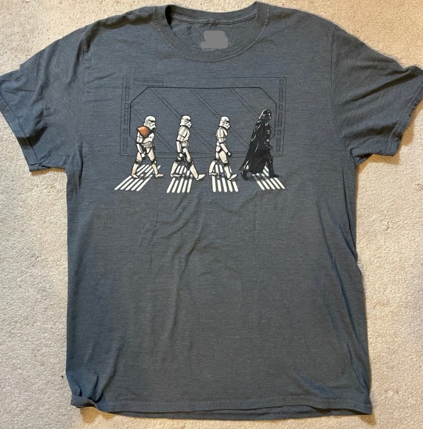 Star Wars X The Beatles Abbey Road Crossover T Shirt Outfit