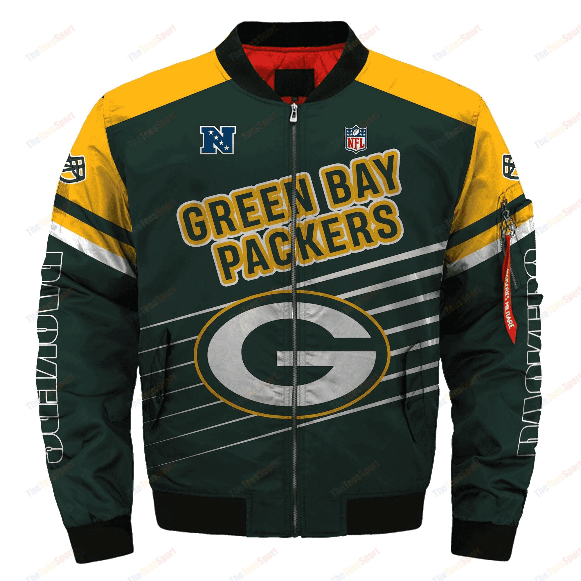 Green Bay Packers Unisex Bomber Jacket BJ621