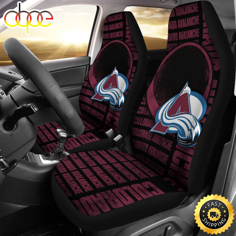 Gorgeous The Victory Colorado Avalanche Car Seat Cover Set CSC5807