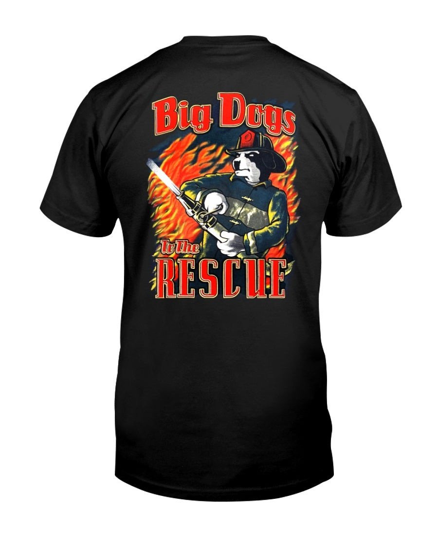 Vintage 90S Big Dogs To The Rescue T Shirt 072821