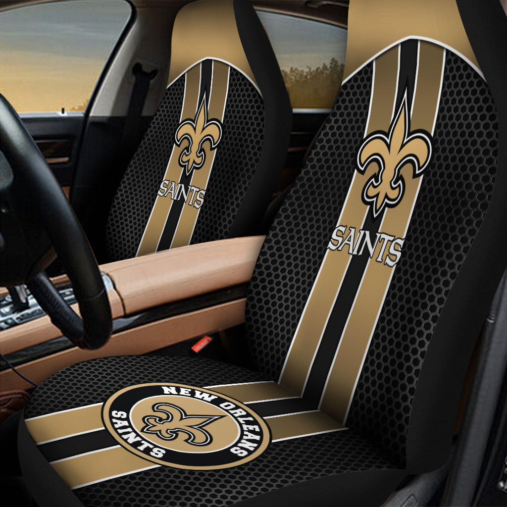 New Orleans Saints Car Seat Cover Set CSC6779