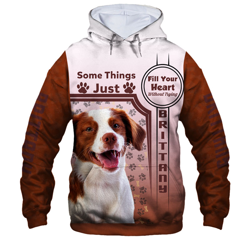 Brittany All Over Print T Shirts, Hoodie, Some Things Just Fill Your Heart Without Trying