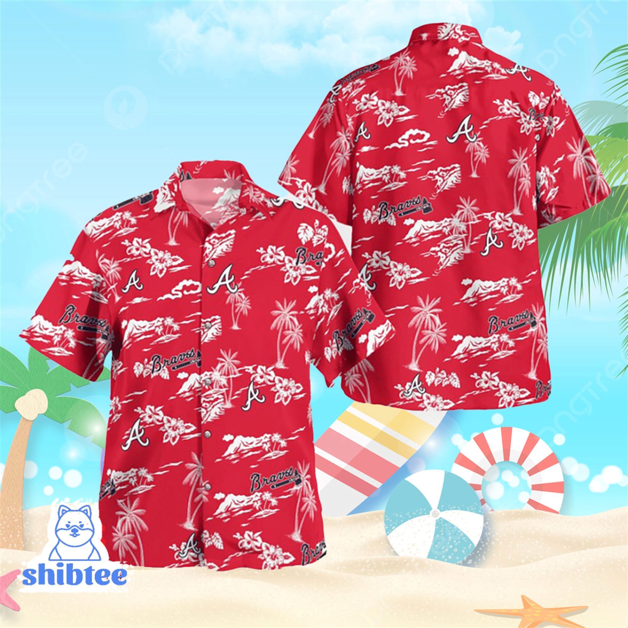 Los Bravos Hawaiian Shirt Atlanta Braves Giveaway