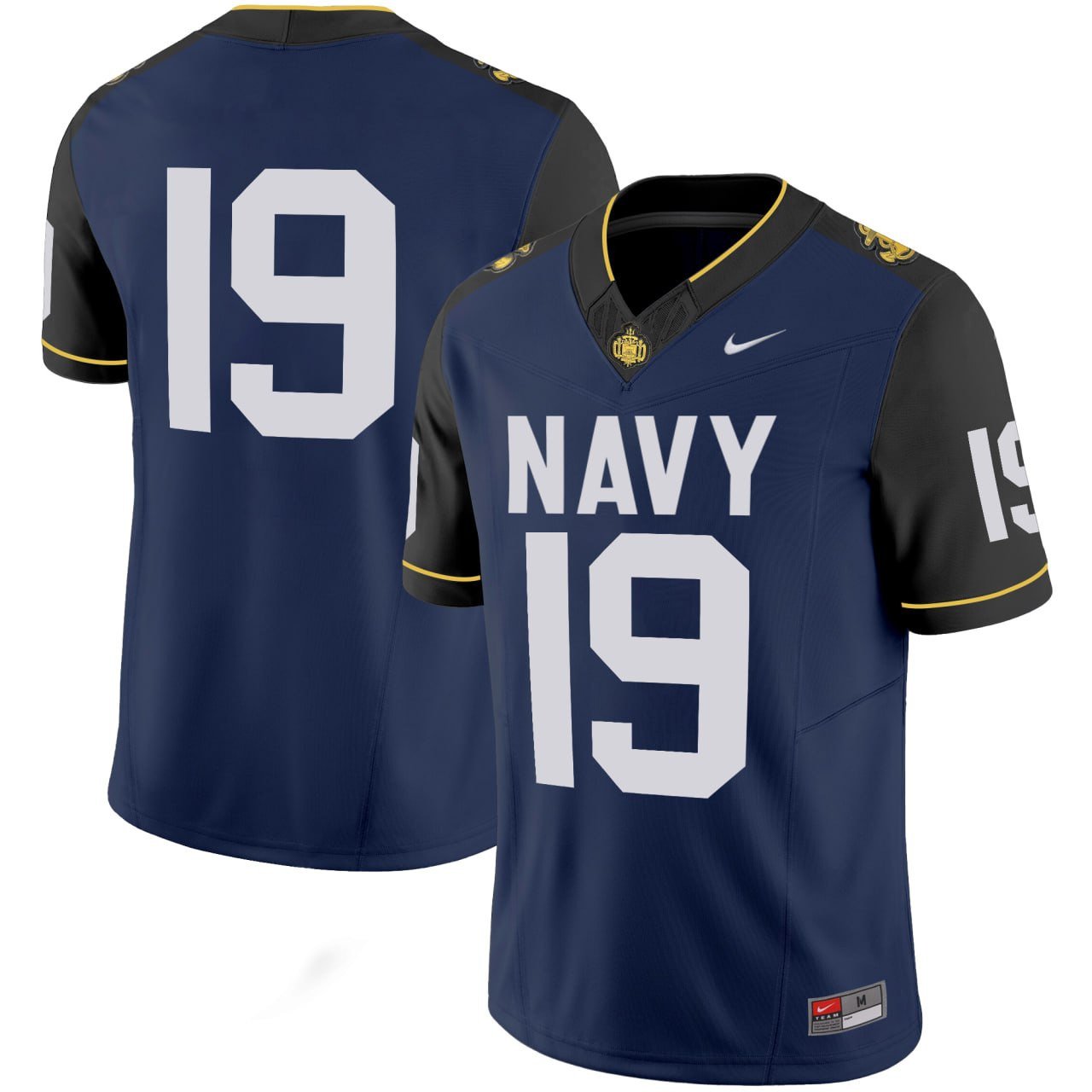 #19 Keenan Reynolds Football Navy Jersey – All Stitched