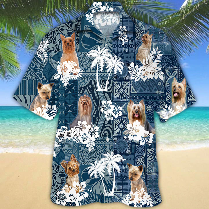 Silky Terrier Hawaiian Shirt