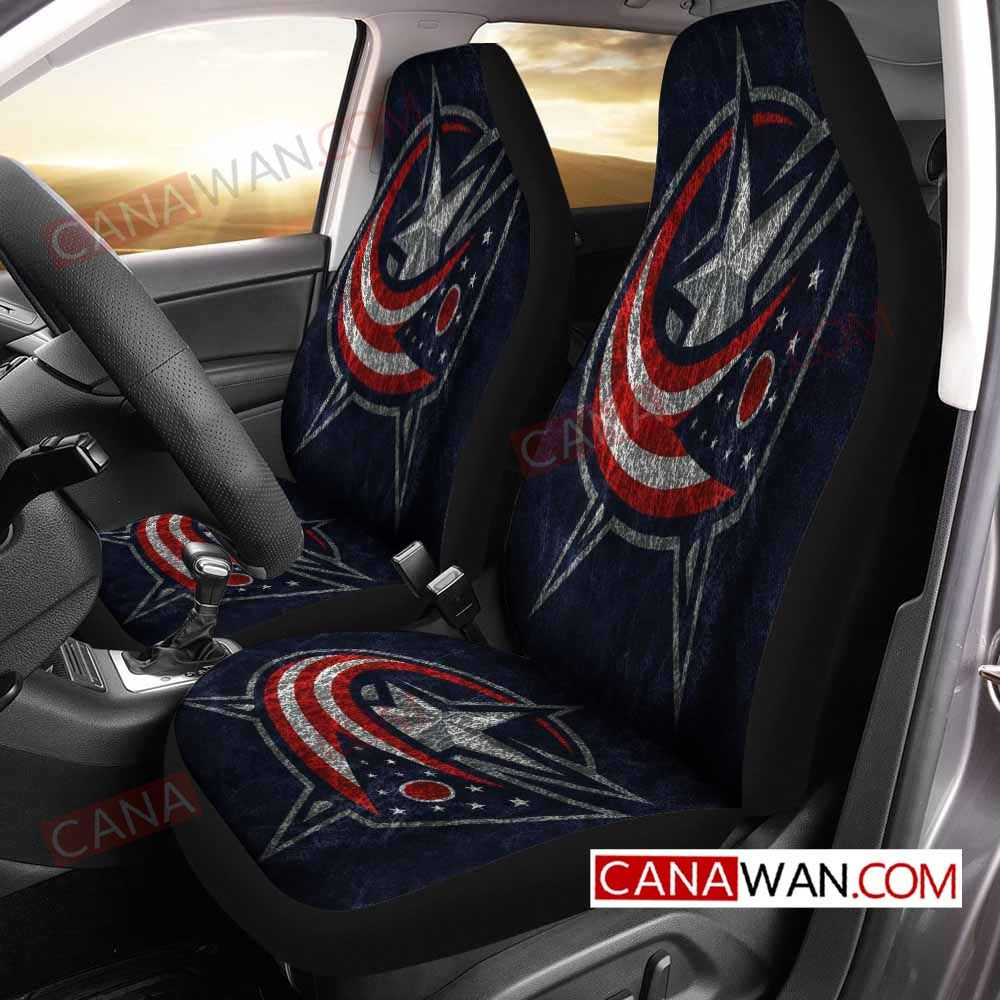 Columbus Blue Jackets Car Seat Cover Set CSC3411