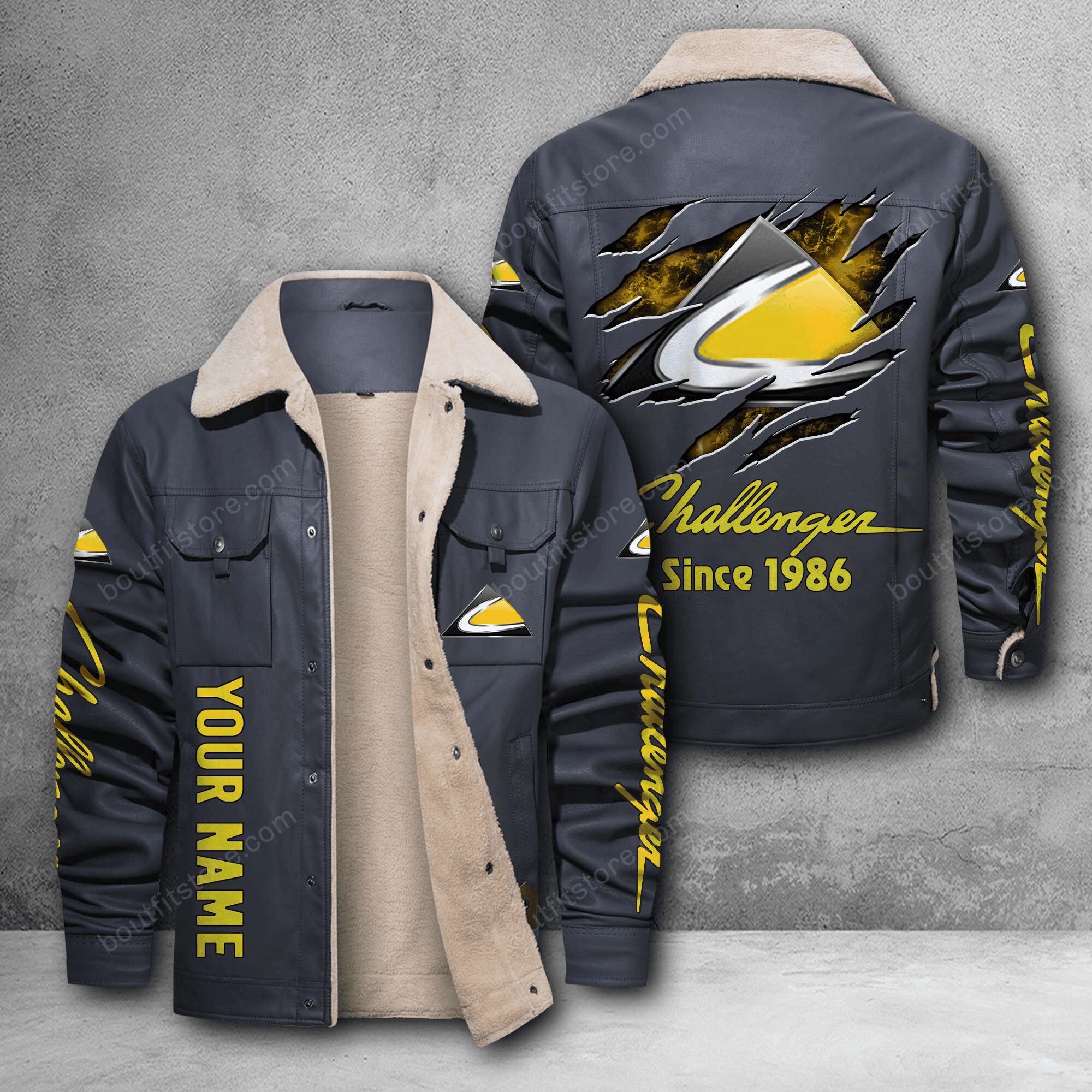 Challenger DMH Custom Name Stand Collar Jacket