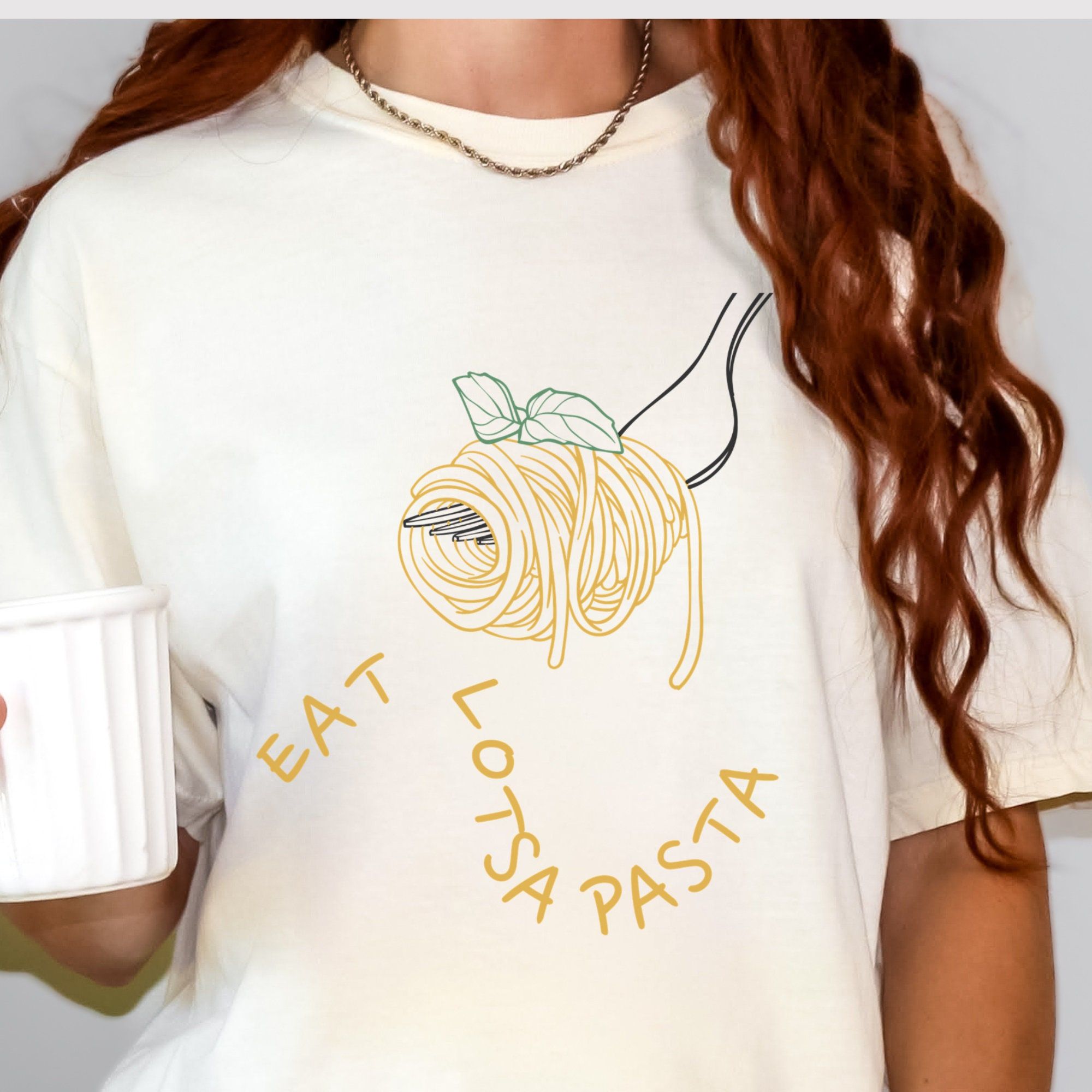 Shirt Ideas, Pasta Shirt, Funny Spag …