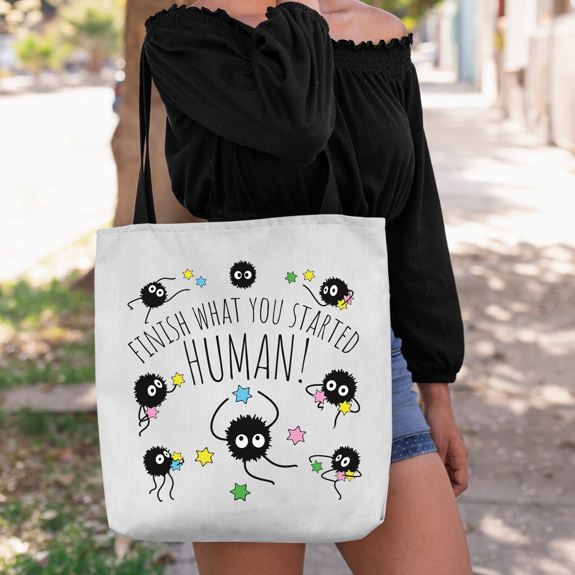 Spirited Away Inspired Soots Premium Tote Bag