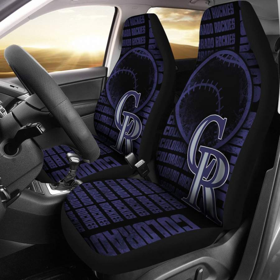 Gorgeous The Victory Colorado Rockies Car Seat Covers CSC5540