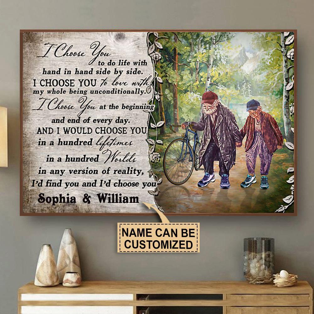 Personalized Cycling Couple I Choose …