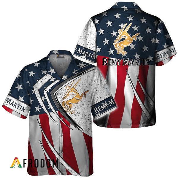 Remy Martin Fourth Of July Esports Hawaiian Shirt