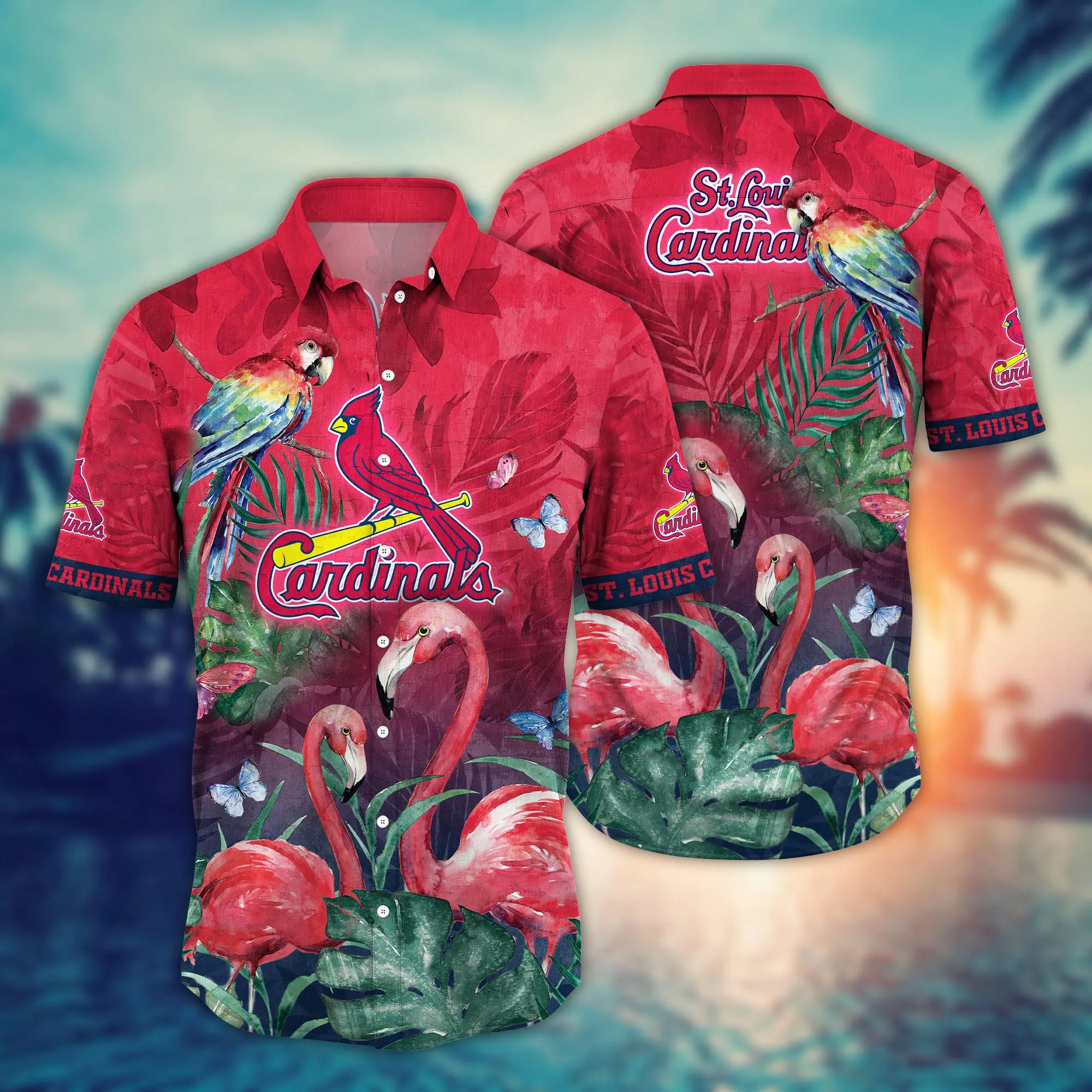 St. Louis Cardinals Mlb Hawaiian Shirt August Aloha Shirt