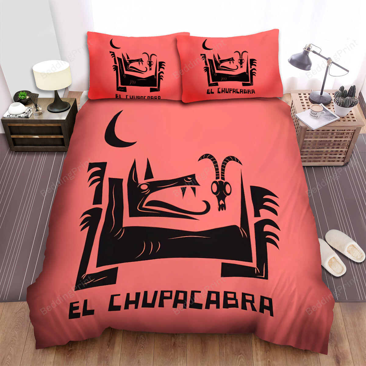 Chupacabra Minimal Art Poster Bed Sh &hellip;