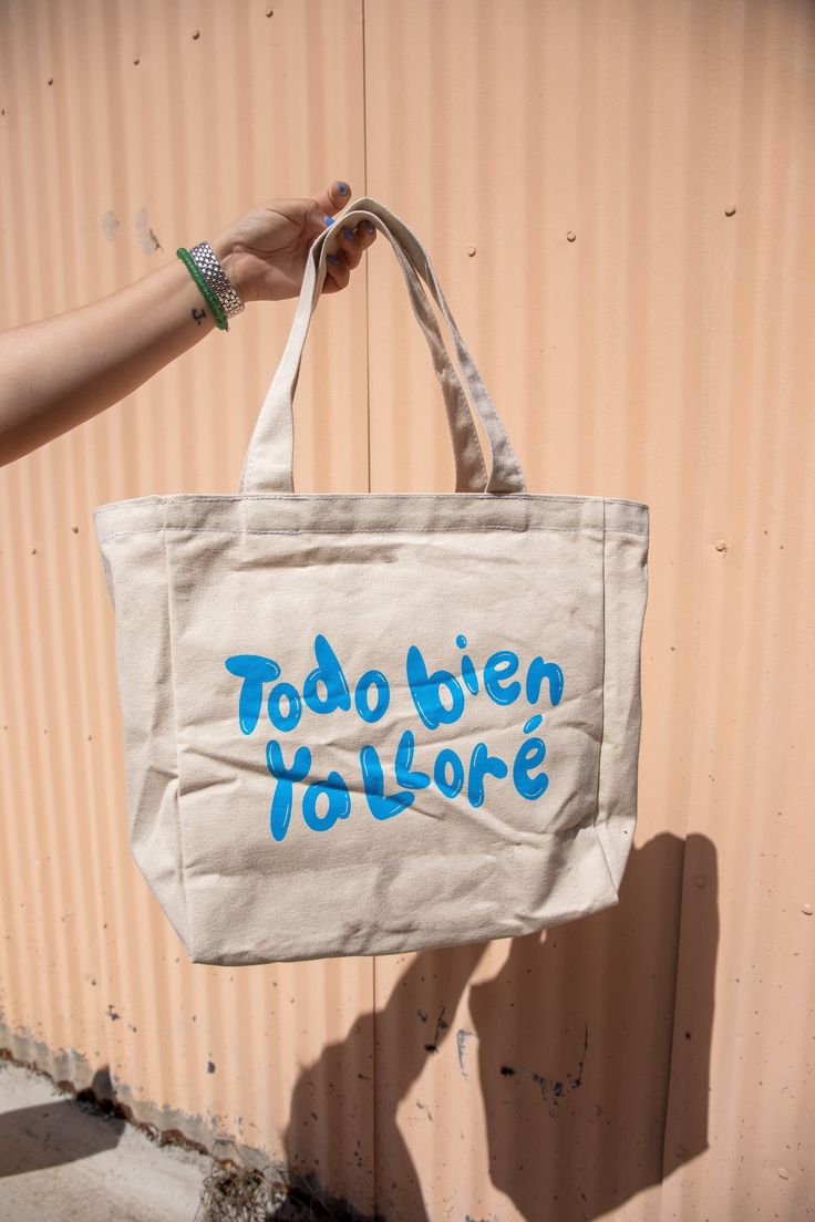 Todo Bien Tote – Ya Llore Tote – Tote Bag – Gift for Her – Totes – Funny Totes -, Best Tote Bags Ideas, Cute Tote Bags Ideas, Tote Bag Design Ideas, Girls Tote Bag, Best Canvas Tote Bags Ideas