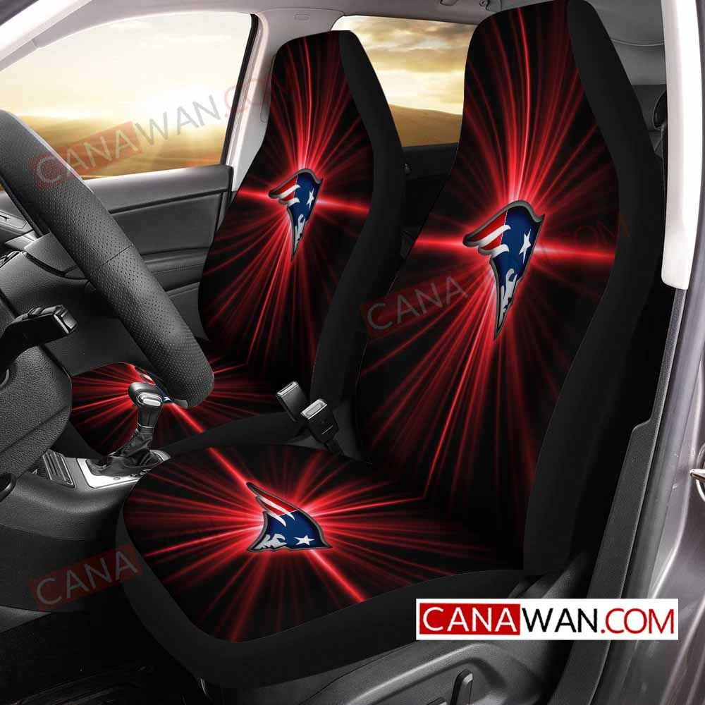 New England Patriots Car Seat Cover Set CSC6677