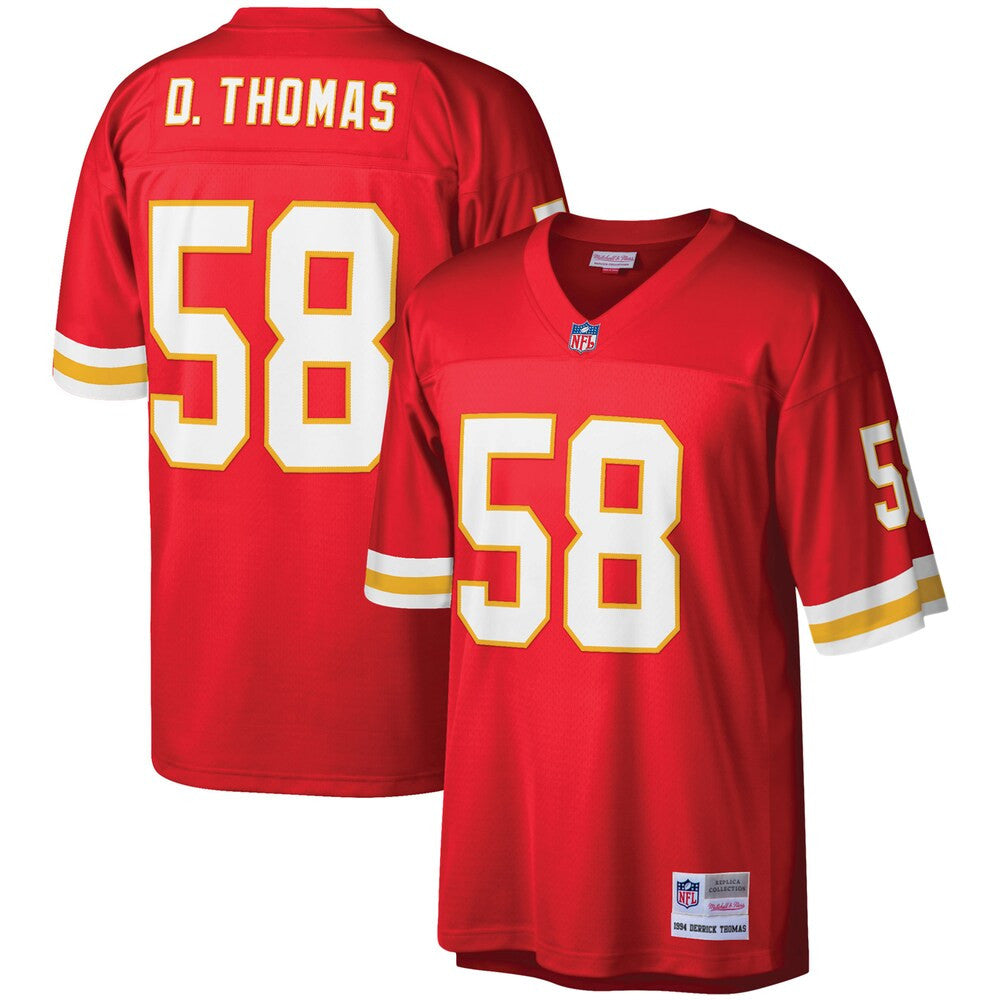 Men’S Kansas City Chiefs Derrick Thomas Mitchell & Ness Red 1994 Legacy Replica Jersey