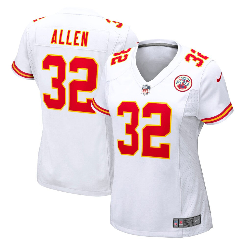 Women’S Kansas City Chiefs Marcus Allen Nike White Retired Game Jersey