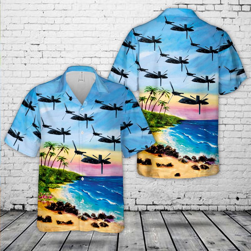 Us Army Bell V-280 Valor Hawaiian Shirt