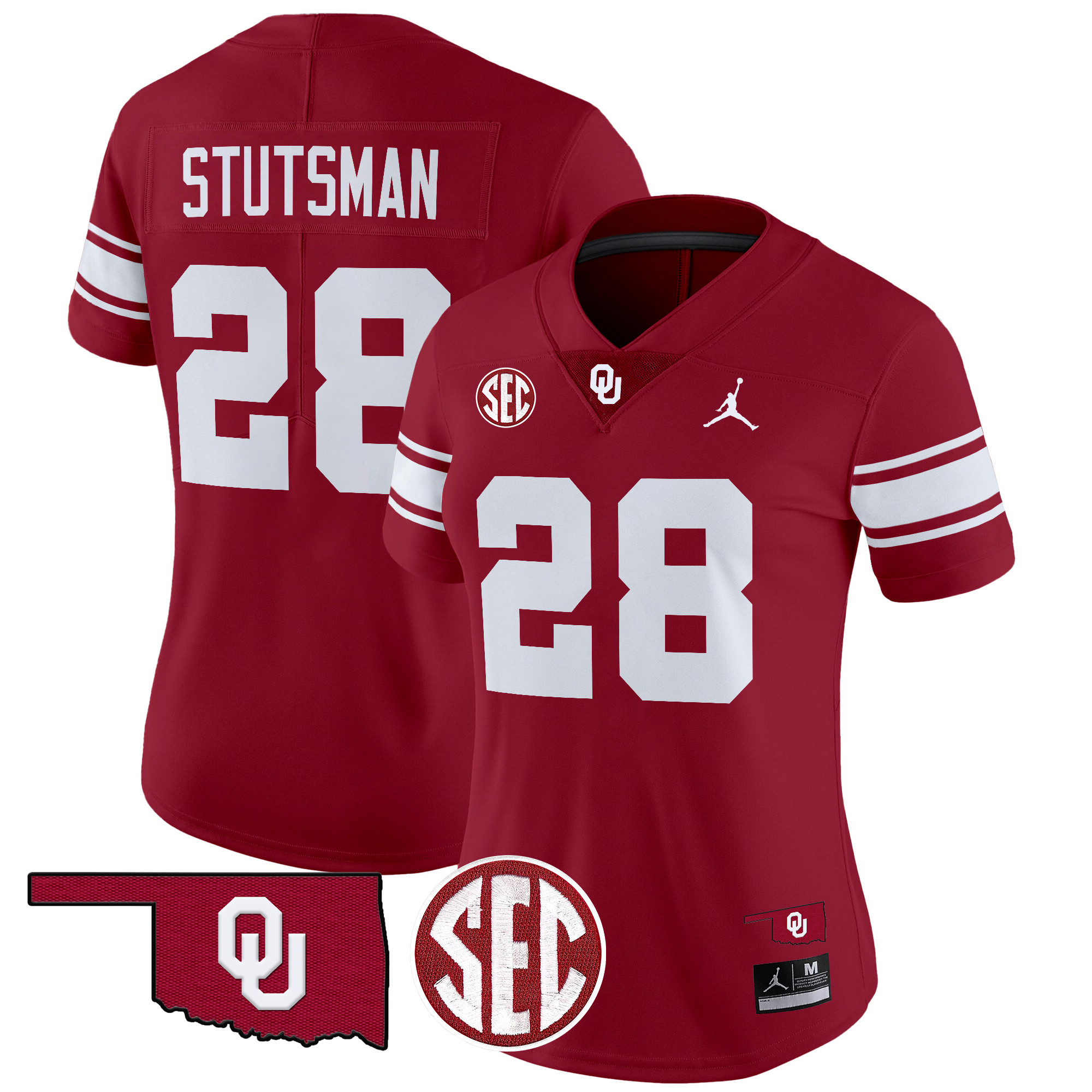 Women’S Oklahoma Sooners Throwback Vapor Limited Jersey – All Stitched