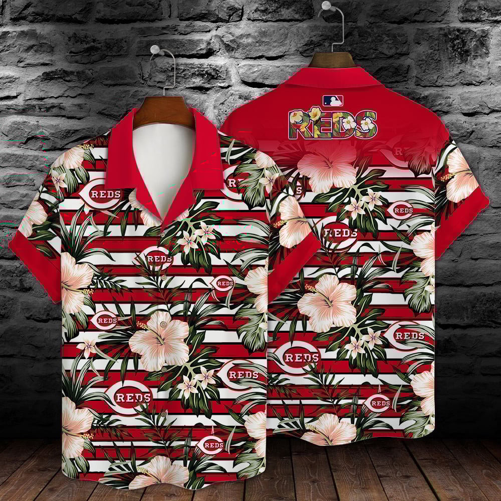Cincinnati Reds Major League Baseball 2023 Aop Hawaiian Shirt