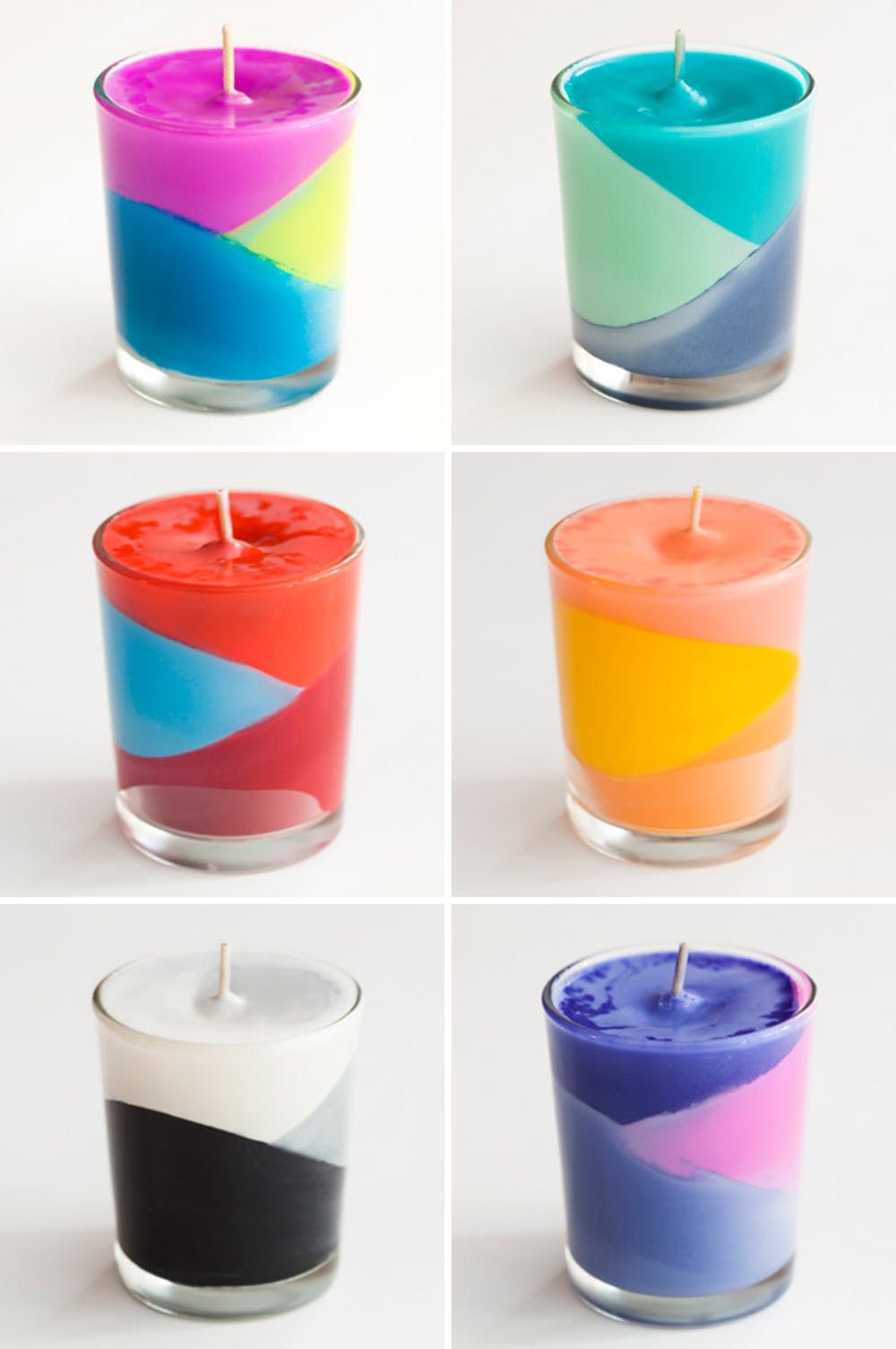 Use Crayons To Create Color Block Candles For Kids Of All Ages fashionstation 0608 2350
