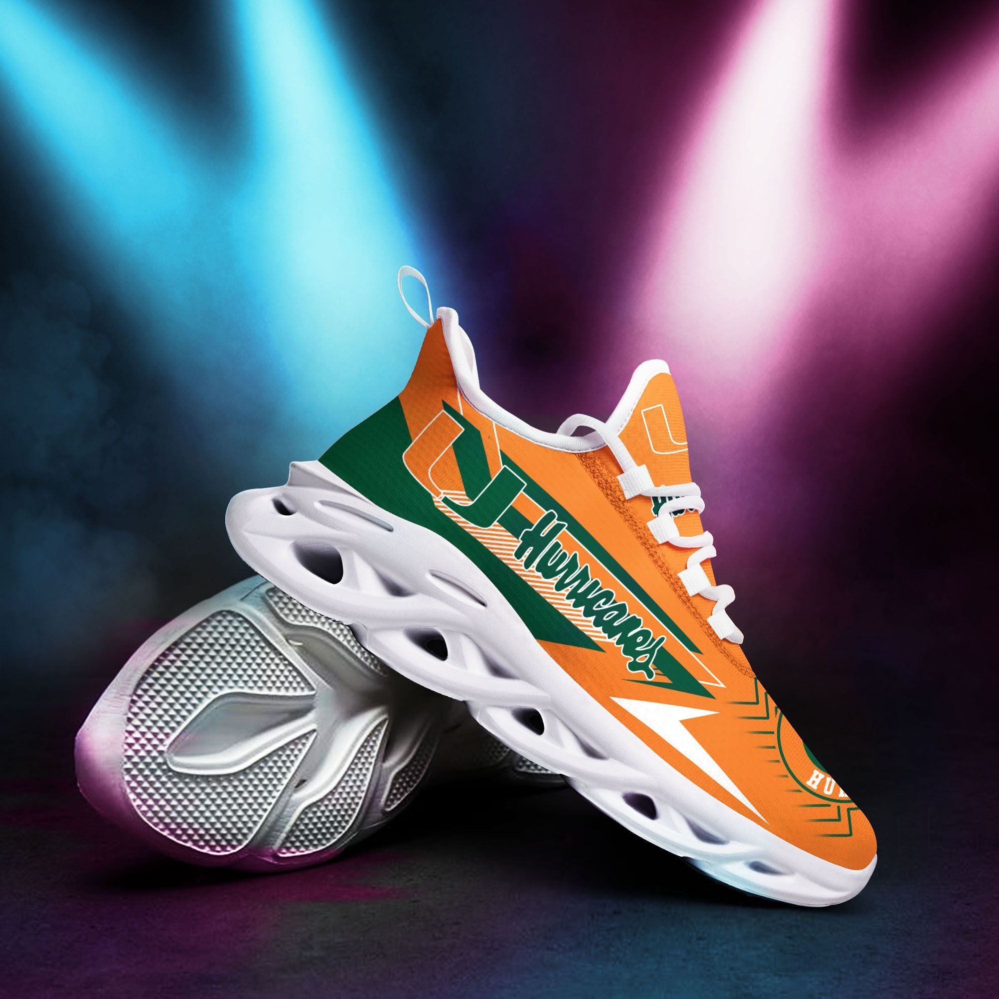 Miami Hurricanes Max Soul Shoes Dtms1910032
