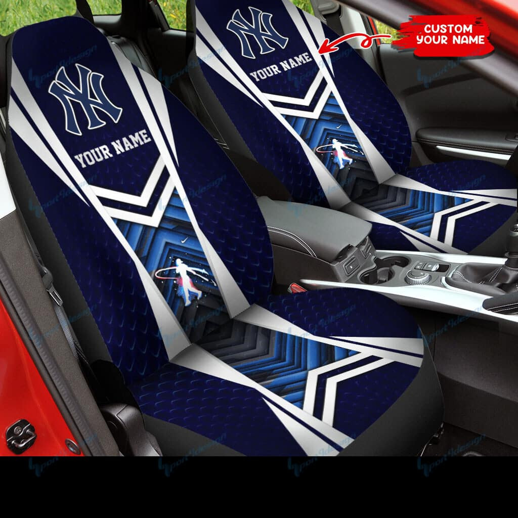 New York Yankees Personalized Car Seat Cover Set CSC4440