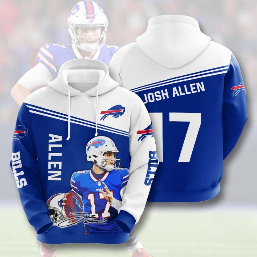 Buffalo Bills No268 Custom Hoodie 3D New Fashion