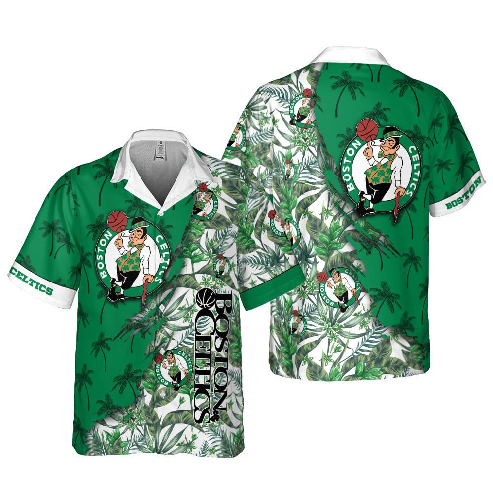 Boston Celtics National Basketball Association 2023 Aop Hawaiian Shirt