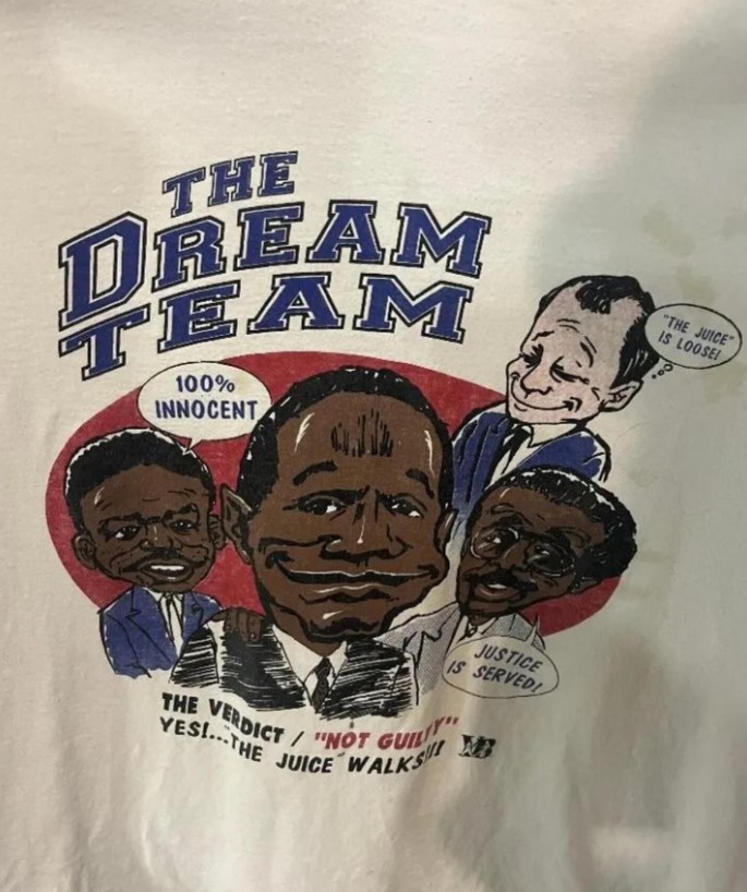 The Dream Team OJ Simpson Shirt Outfit