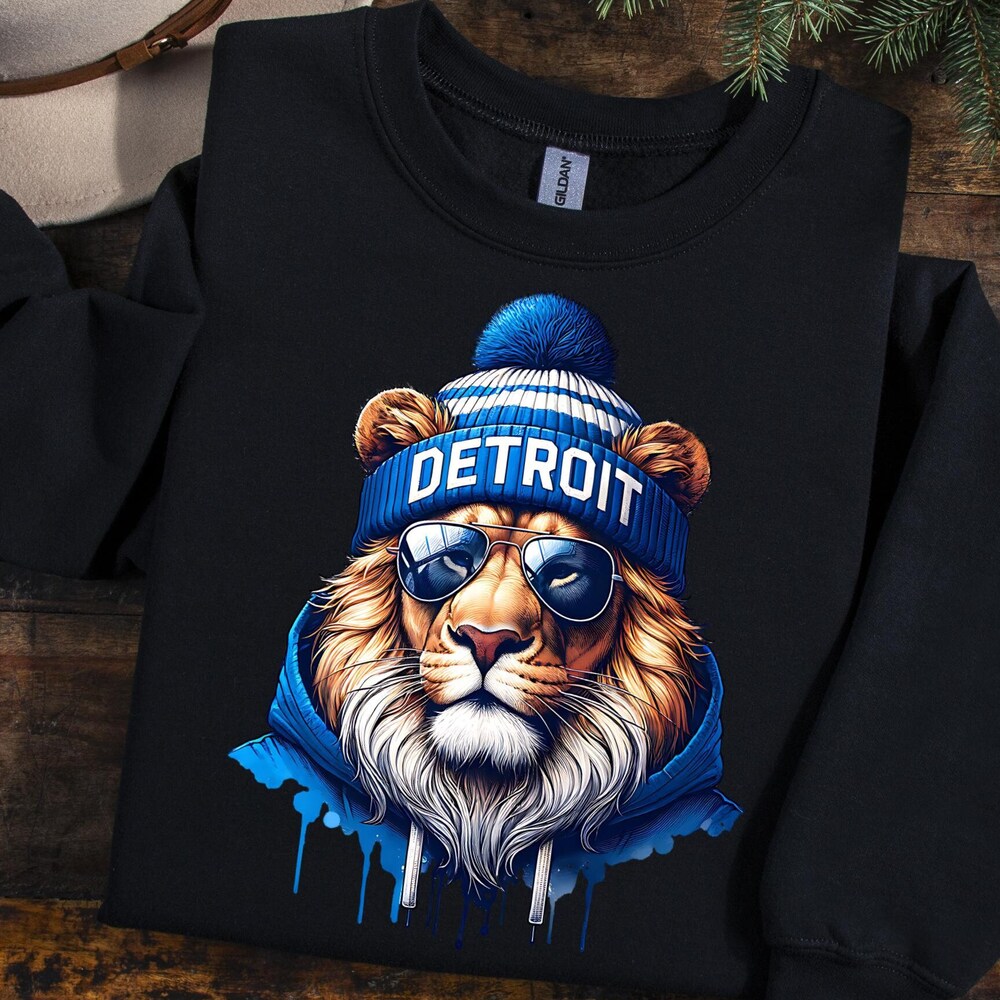 Detroit Football Sweatshirt, Detroit Football Shirt, Detroit Crewneck, Detroit Football Hoodie, Game Day Shirt, Detroit Football Fun Gift Your Style, Your Statement