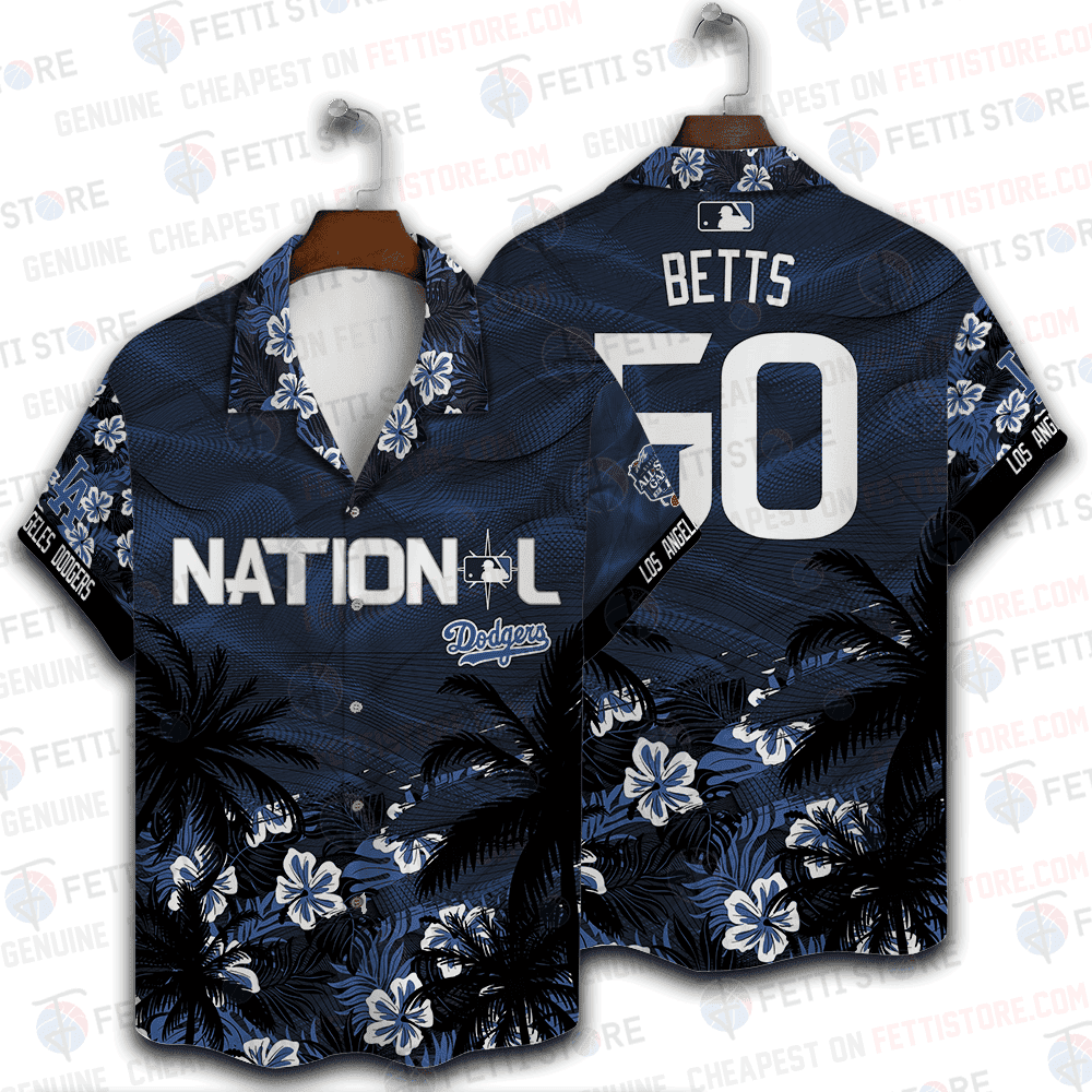 Mookie Betts Los Angeles Dodgers Mlb All Star Custom Hawaiian Shirt Stm
