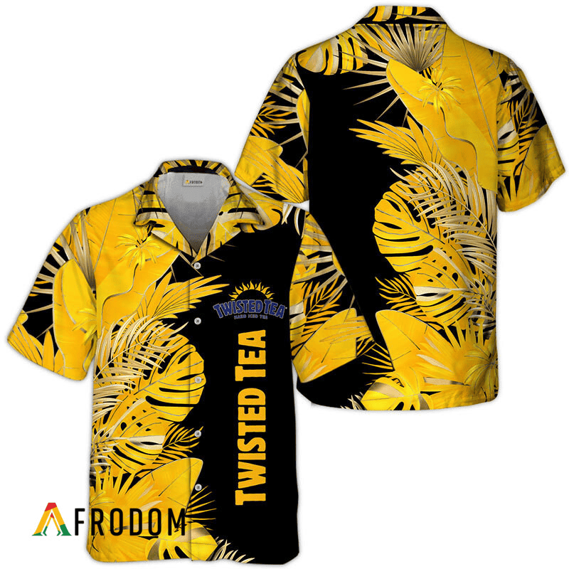 Twisted Tea Tropical Palm Hawaiian Shirt