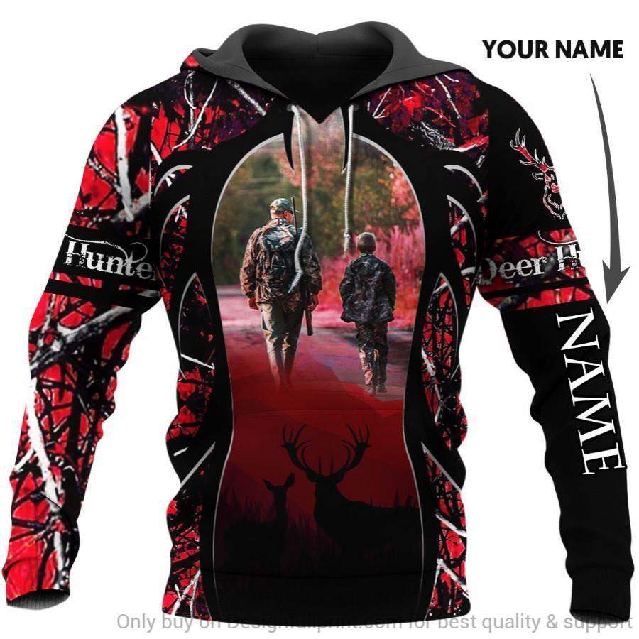 Red Deer Hunting Dad And Son Persona …