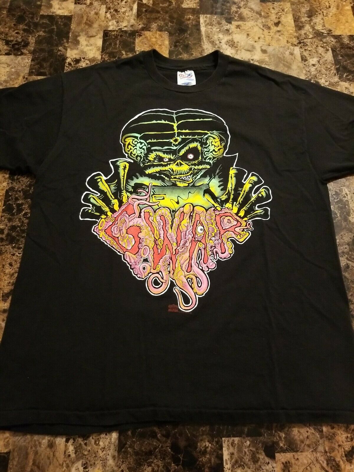 Gwar Vintage Shirt I Died On The Flesh Column Original Owner Ultra Rare