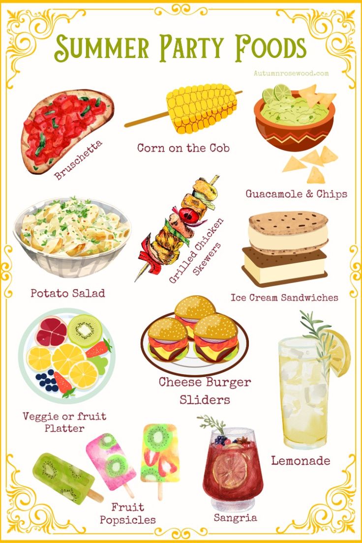 Summer Party Food Ideas Ideas 050226 &hellip;