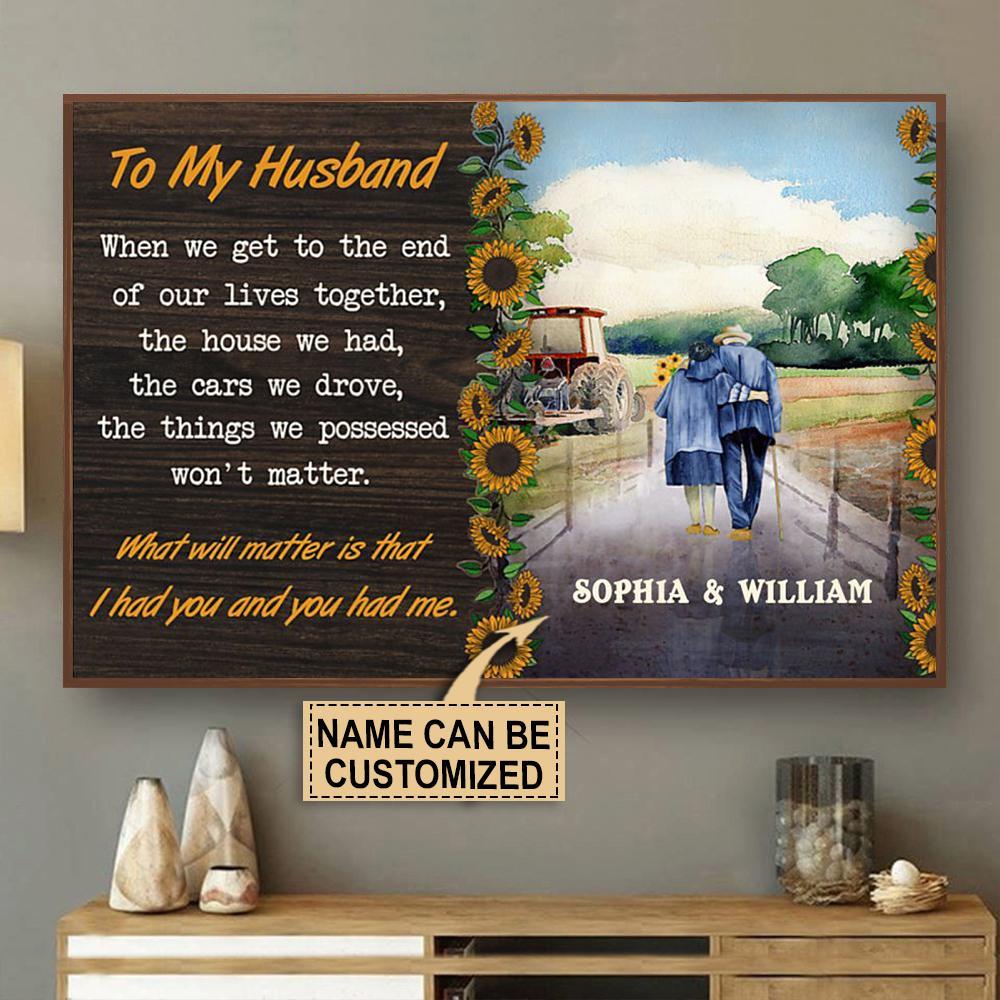 Personalized Farmer To My Husband Yo …