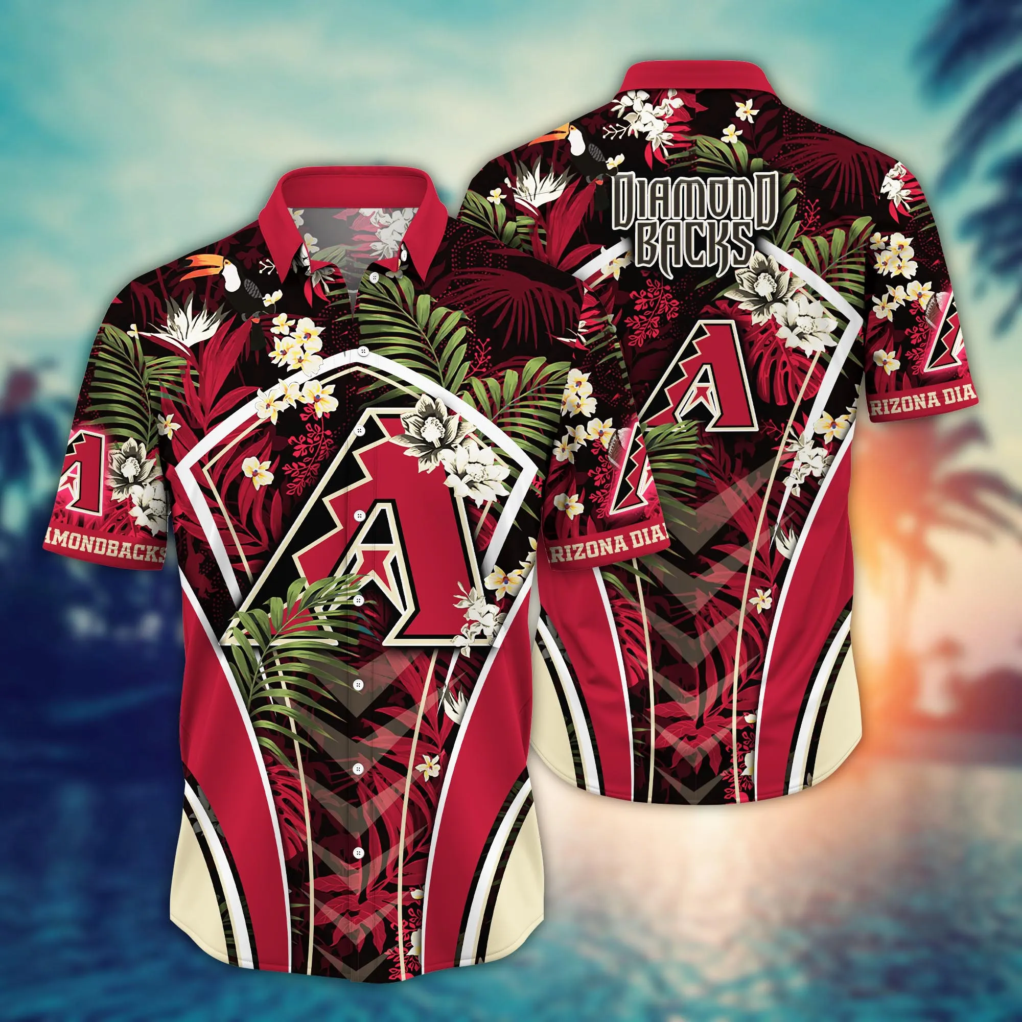 Arizona Diamondbacks Mlb Hawaiian Shirt Balmy Aloha Shirt